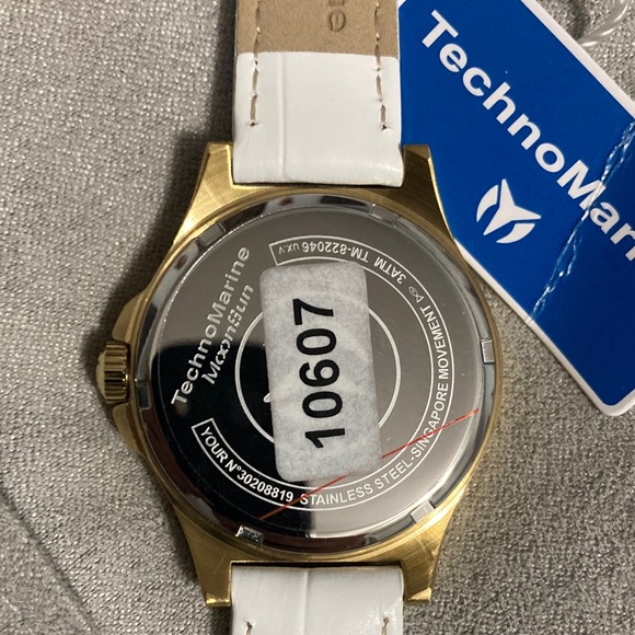 TechnoMarine MoonSun Women's Watch - 36mm, White (TM-822046) - Picture 4 of 7